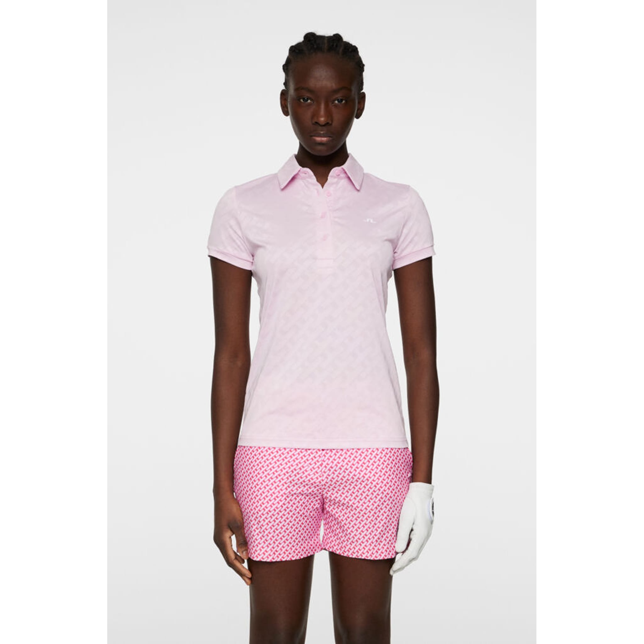 J. Lindeberg Alaya Jacquard Polo Damen