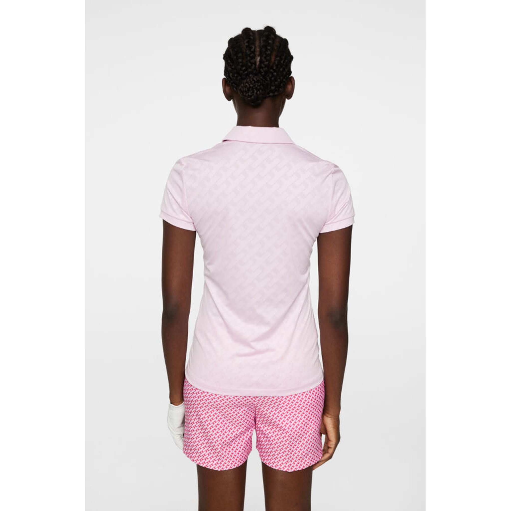 J. Lindeberg Alaya Jacquard Polo Damen