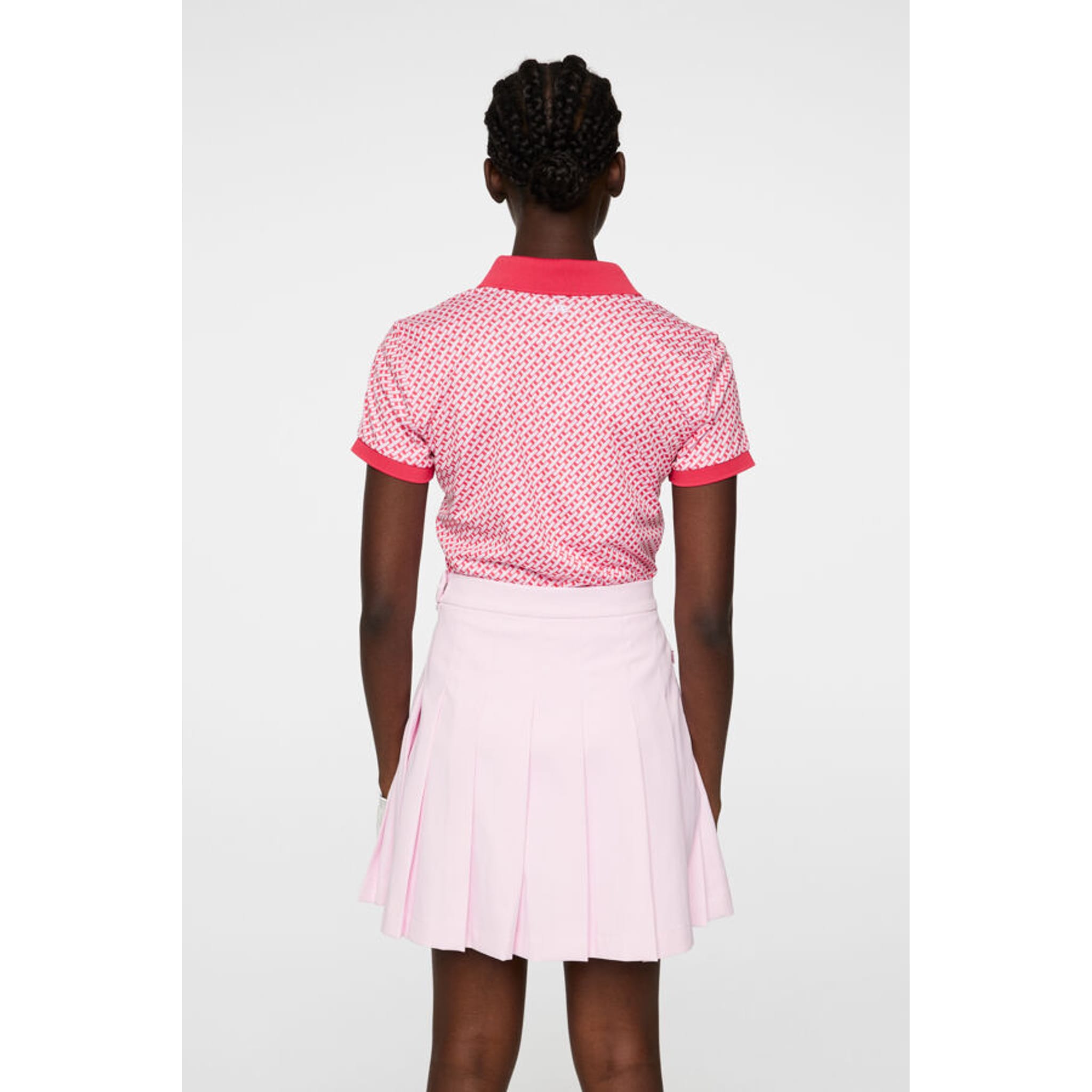 J. Lindeberg Tour Tech Print Polo Damen