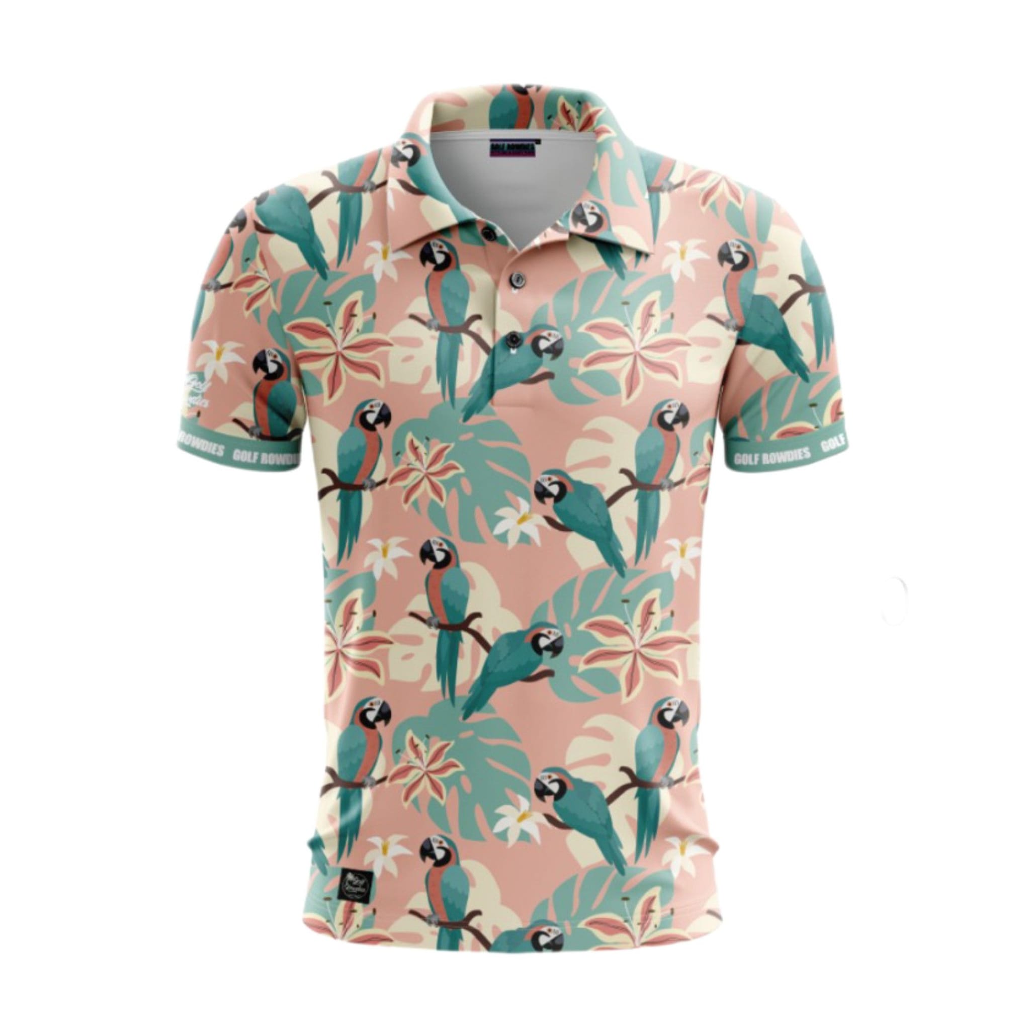 Golf Rowdies Parrot Polo Herren