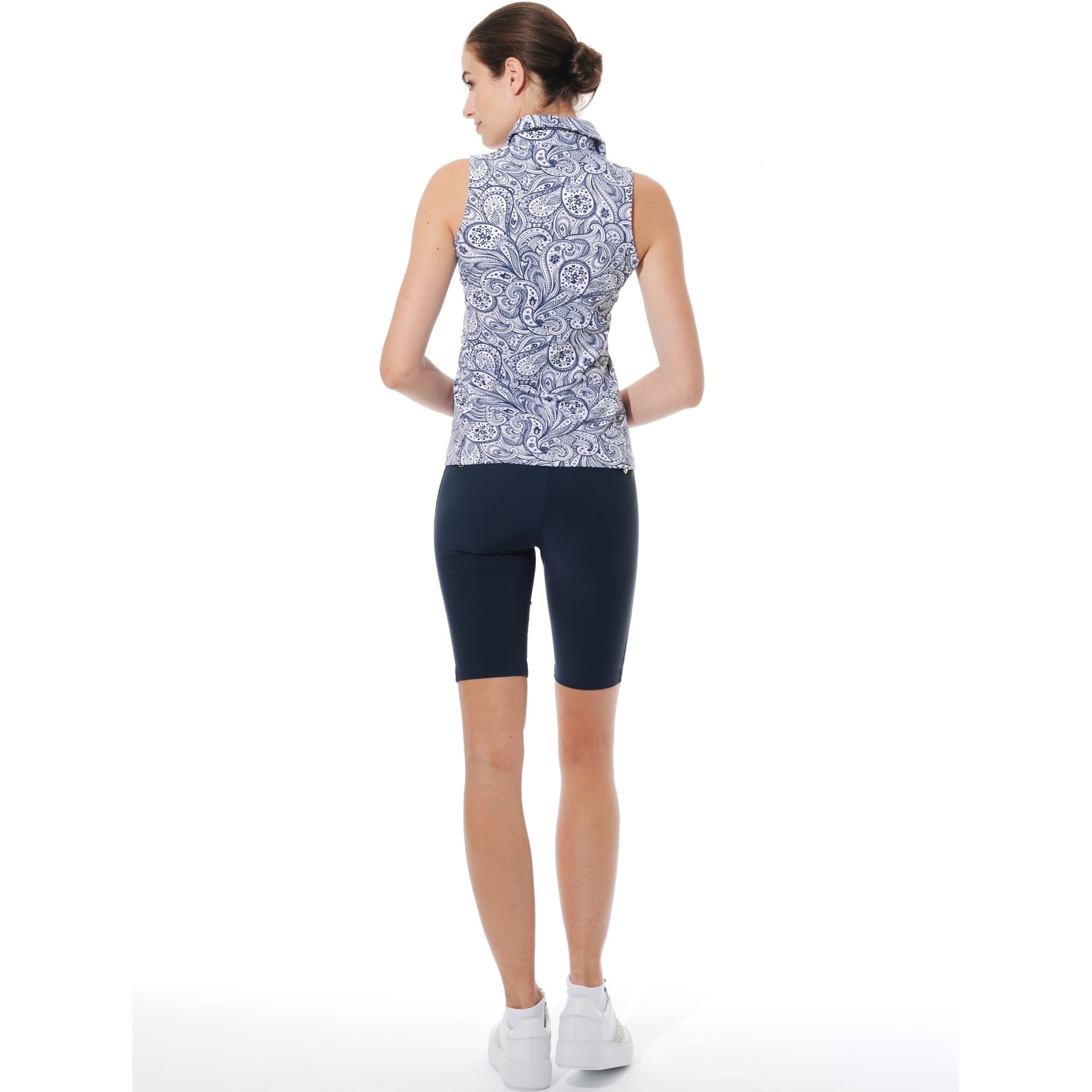 MDC Sportwear W Polo SL Merlyn Print Paisley Dámské
