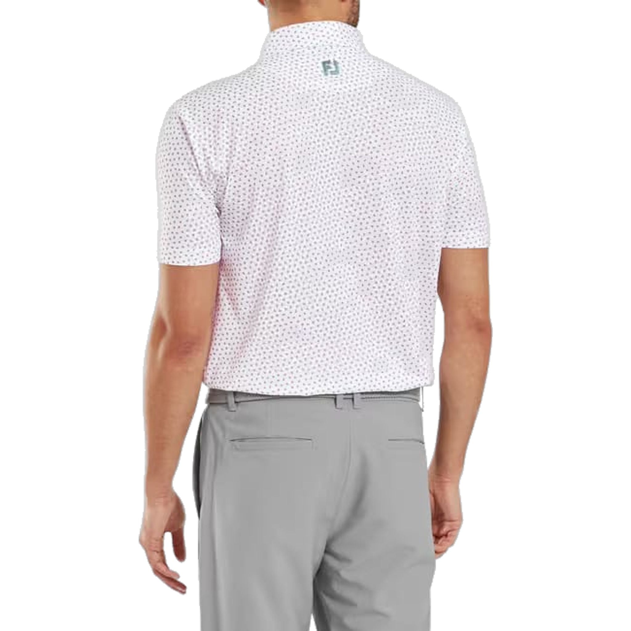 Footjoy Bounce Print Pique Herren