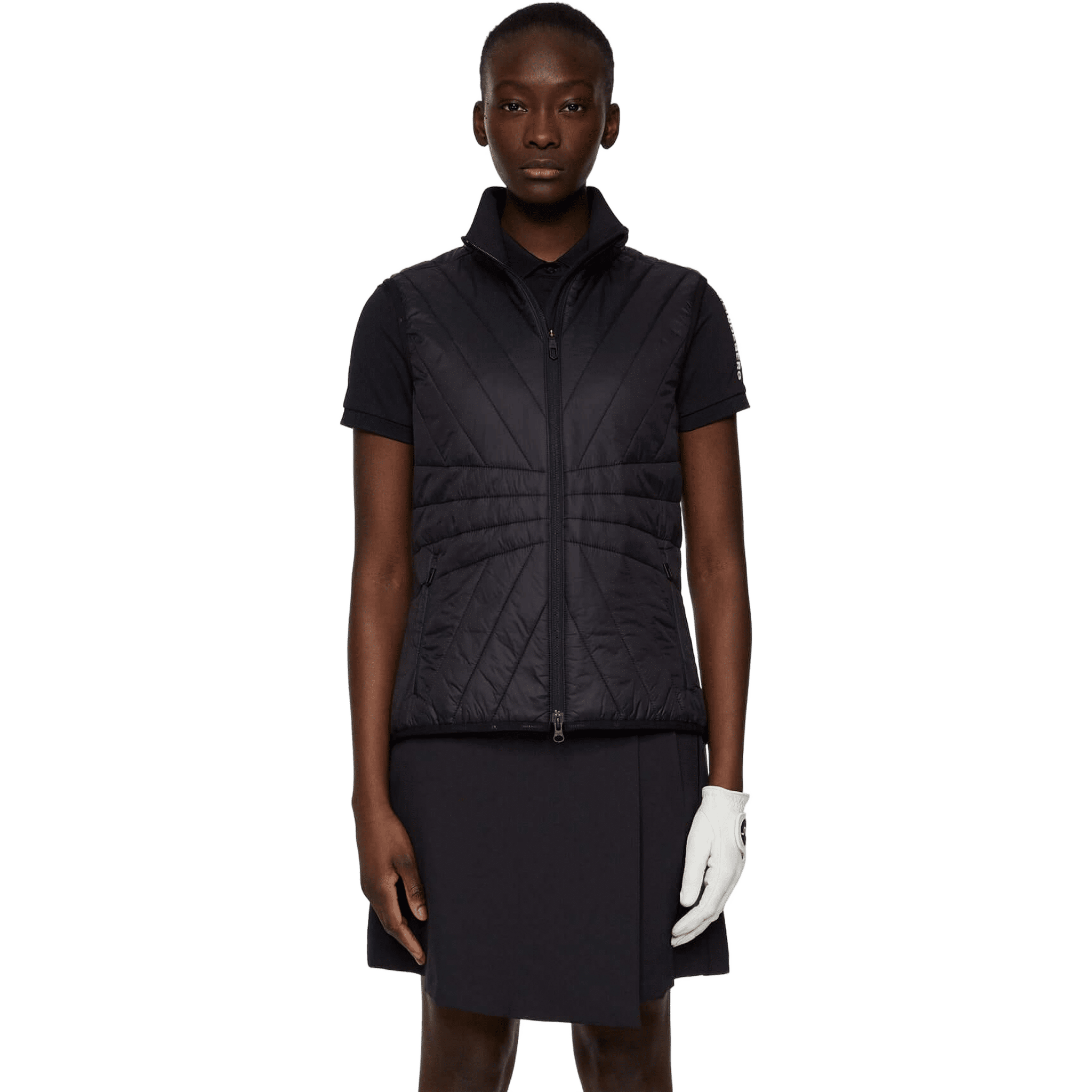 J. Lindeberg Holma Quilt Hybrid Weste Damen