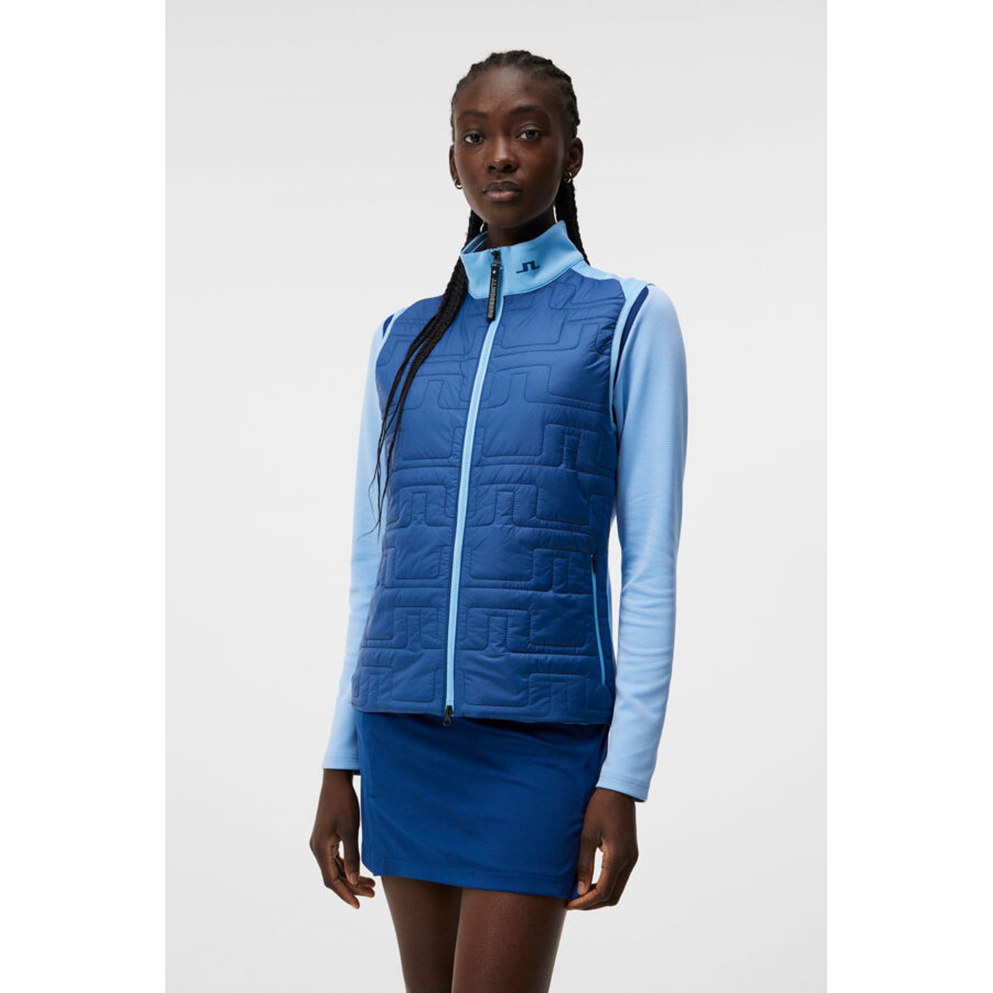 J. Lindeberg Quilt Hybrid Weste Damen