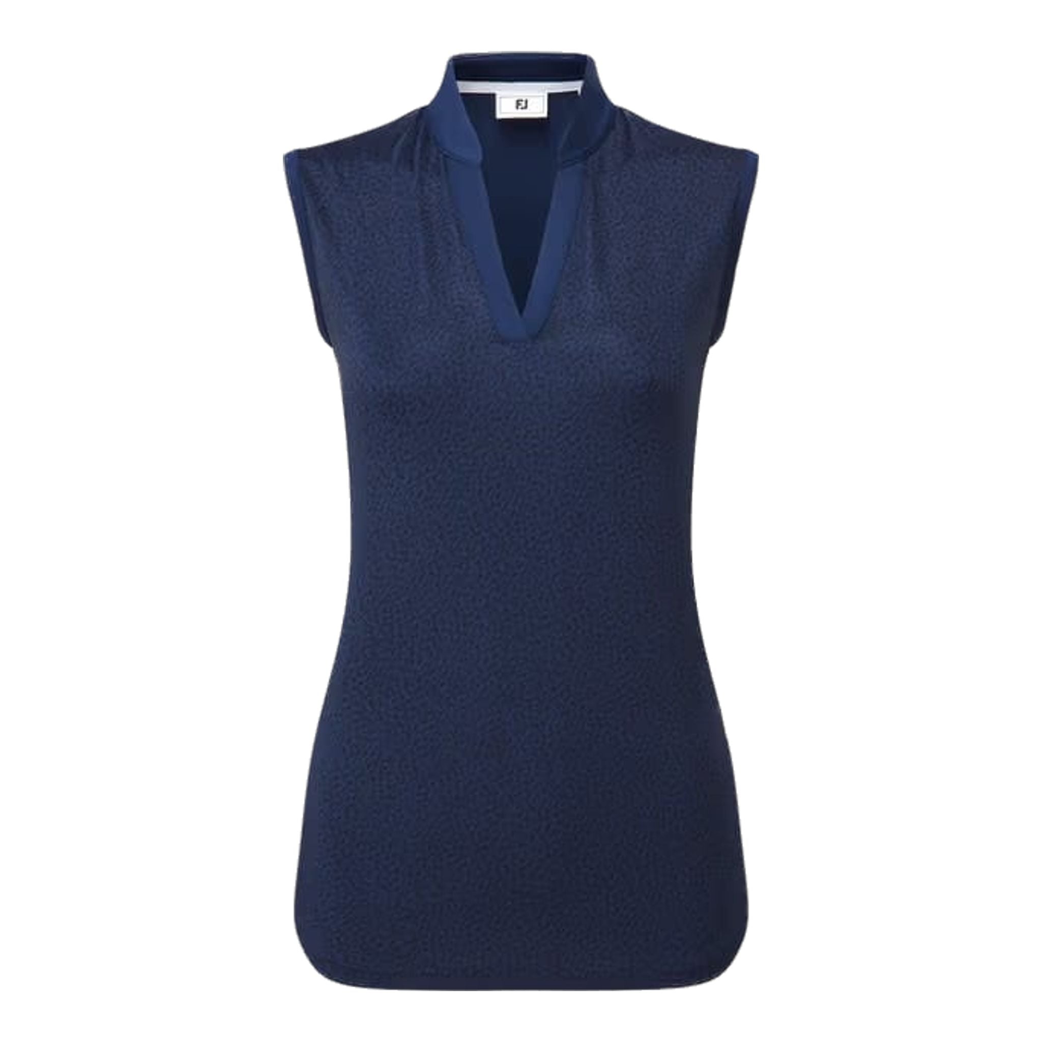 Footjoy Animal Print Sleeveless Lisle Polo