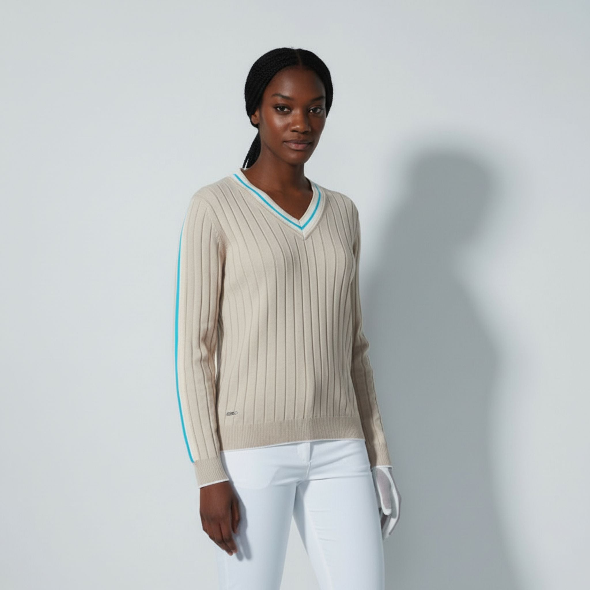 Daily Pullover Ärmelstreifen