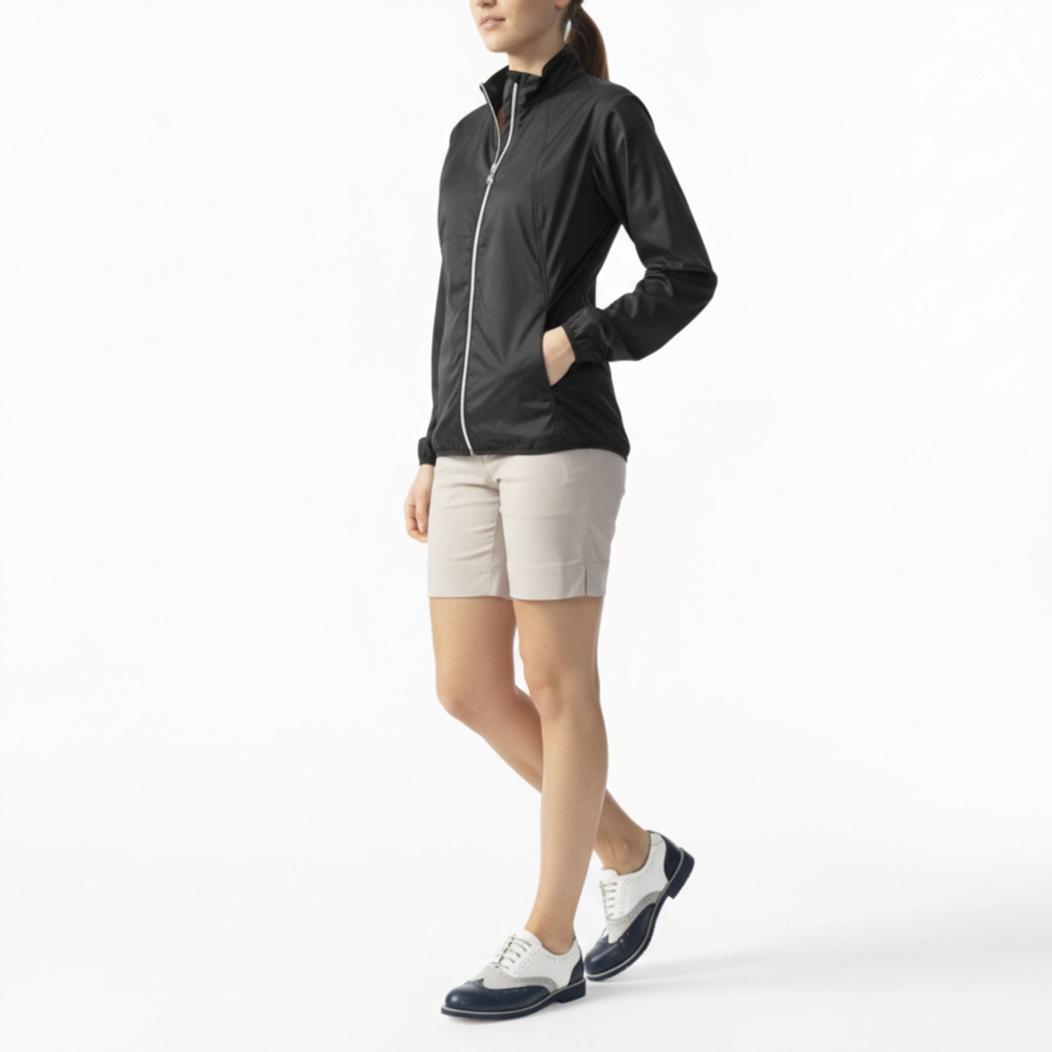 Daily Sports Mia SS Wind Jacket Black XS Damen