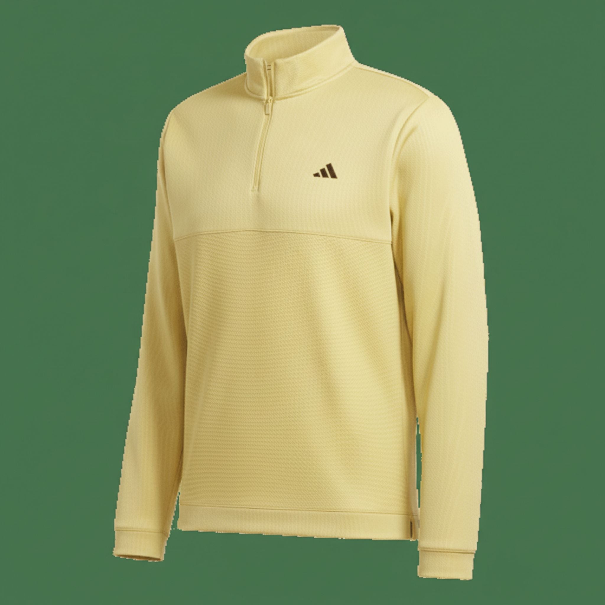 Adidas Textured Q Zip Sweatshirts Herren