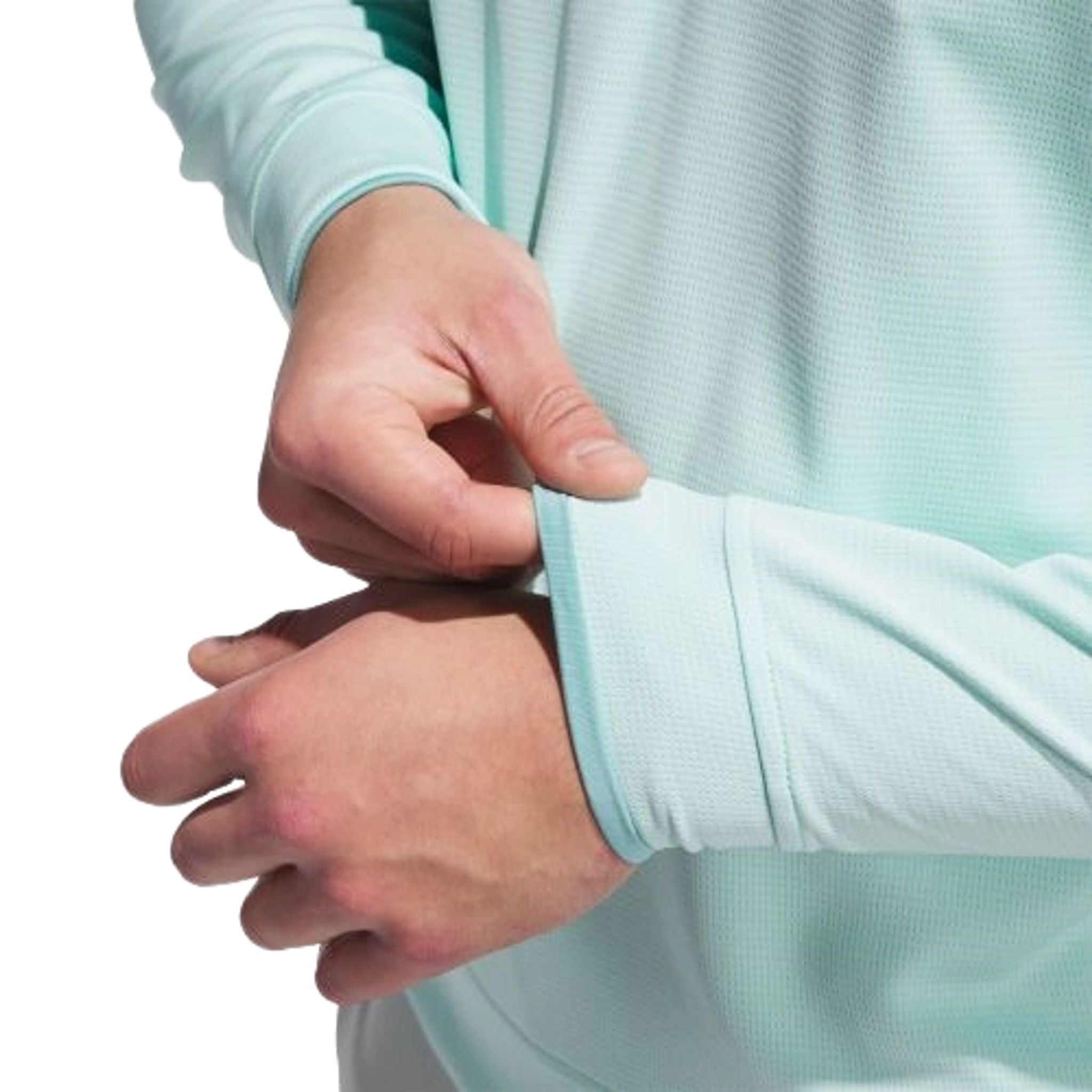 Lehký pánský svetr Adidas se 1/4 zipem