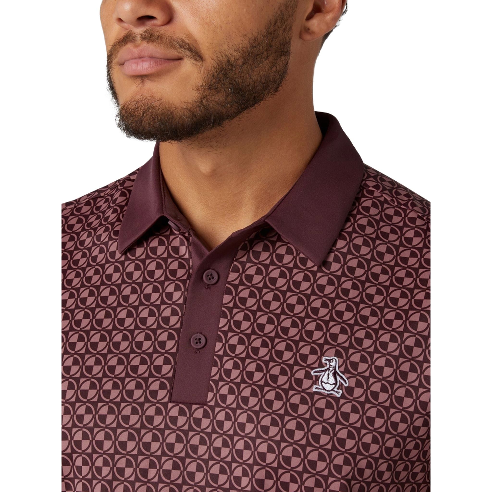 Original Penguin Pete's Check Polo Herren
