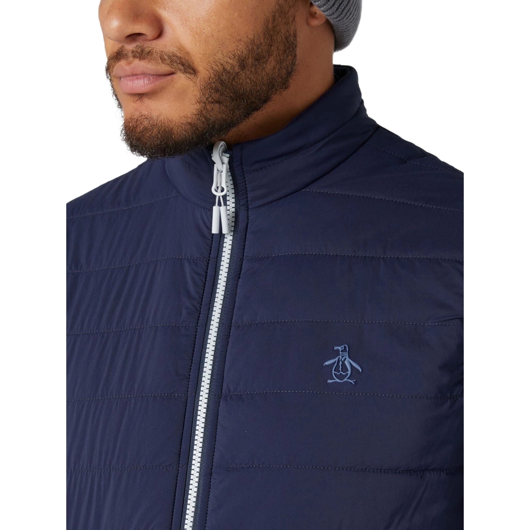 Original Penguin Reversible Insulated Weste Herren