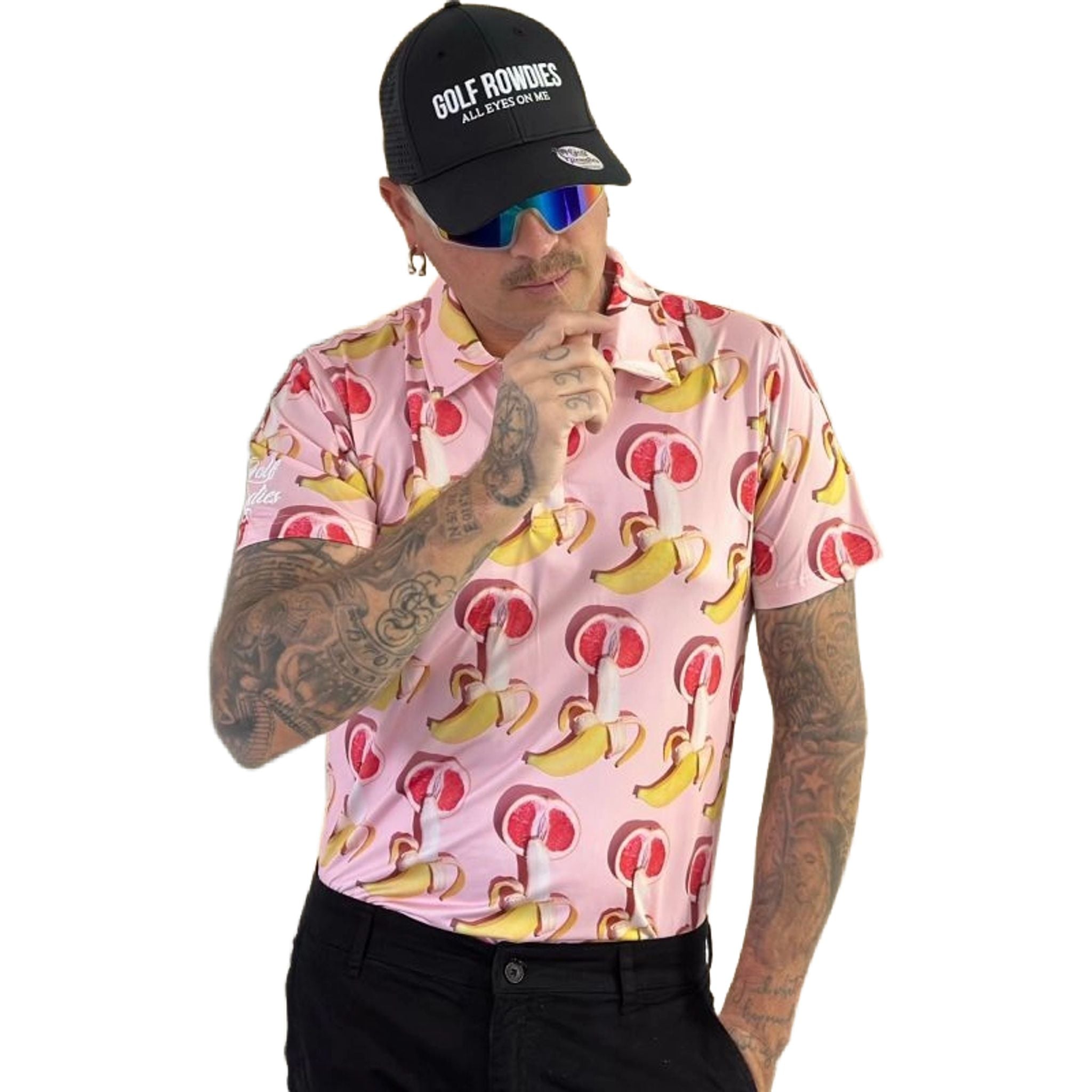 Golf Rowdies Banana Polo Herren