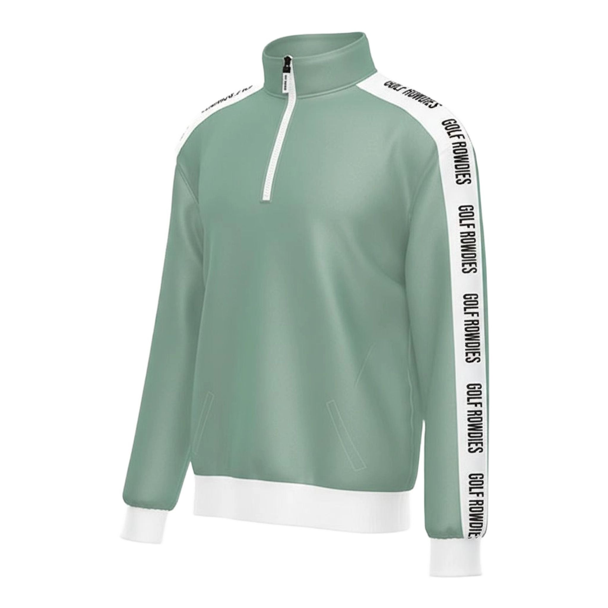 Golf Rowdies Salbei Zipper-Jacke Herren