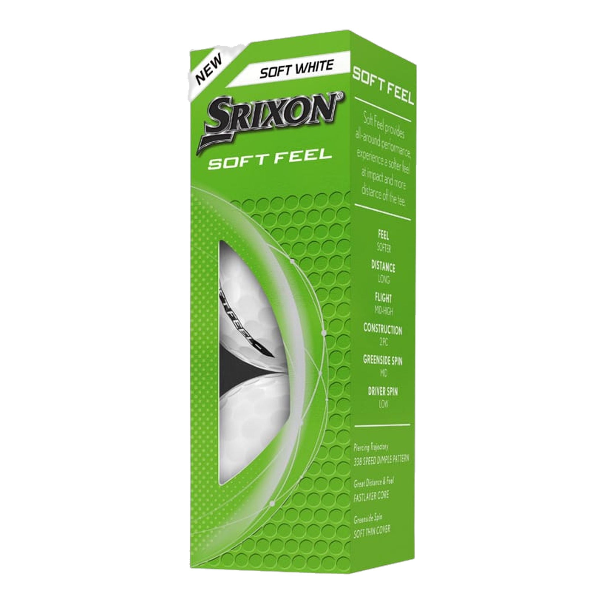 Srixon Soft Feel Pure Golfbälle Herren