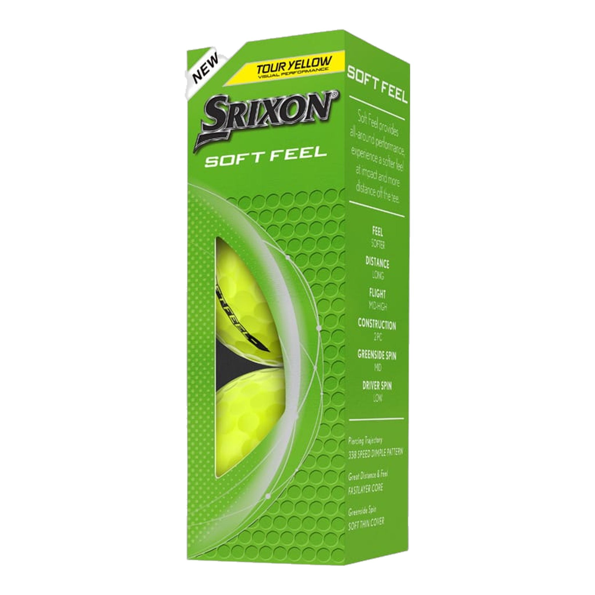 Srixon Soft Feel Pure Golfbälle Herren