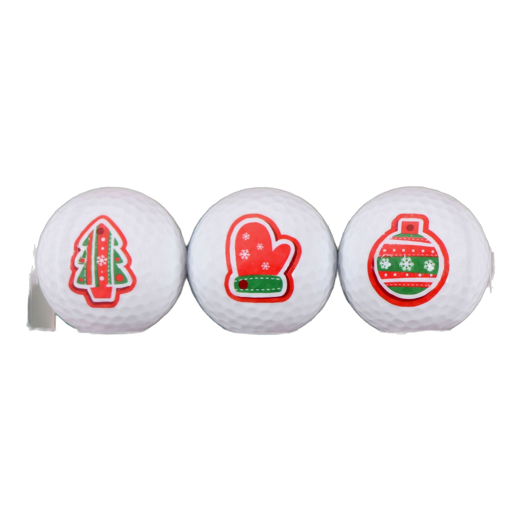 Sportiques Golfgeschenke Weihnachts-Golfbälle Set